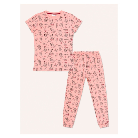 Dívčí pyžamo - Winkiki WJG 92620, světle růžová Barva: Růžová