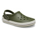 Kroksy (rekreační obuv) CROCS Crocband Off Court Logo Clog army green