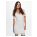 Bílé pouzdrové krajkové šaty ONLY Alba