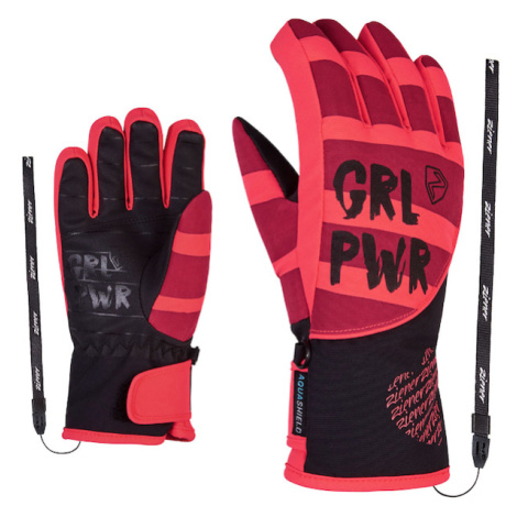 Ziener Dětské lyžařské rukavice Liwa As® Pr Girls