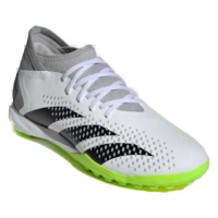 ADIDAS-Predator Accuracy.3 M TF cloud white/core black/lucid lemon Bílá