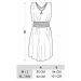 Dámské krátké letní šaty model 17399705 Multicolour - Yoclub