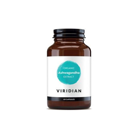 Viridian Nutrition Ashwagandha Extract 60 kapslí (Indický ženšen BIO)