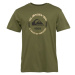 Quiksilver CIRCLE LOGO SS Pánské triko, khaki, velikost