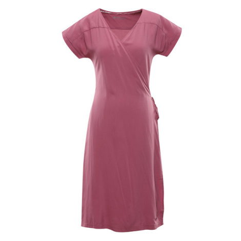 soleia růžová dámské šaty ALPINE PRO
