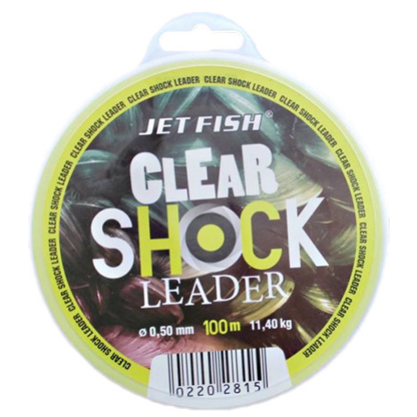 Jet fish clear shock leader 100 m-průměr 0,60 mm / nosnost 15,7 kg