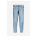H & M - Skinny Regular Ankle Jeans - modrá