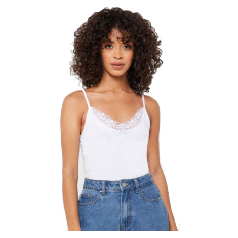 Vero Moda Dámské tílko VMINGE Slim Fit 10229188 Bright White