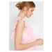 BONPRIX těhotenské šaty z šifónu Barva: Růžová, Mezinárodní