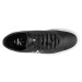 Calvin Klein CUPSOLE FLATFORM LACEUP LOW TXT Dámské nízké tenisky, černá, veľkosť
