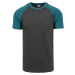 Raglan Contrast Tee uhl/zelenozelená