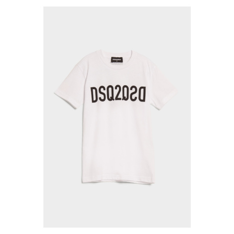 Tričko dsquared cool fit t-shirt bílá Dsquared²