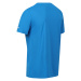 Pánské funkční tričko Regatta FINGAL SLOGAN II modrá
