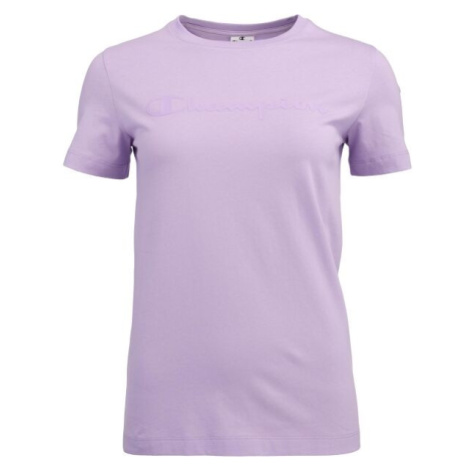 Champion CREWNECK T-SHIRT Dámské tričko, fialová, velikost