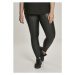 Urban Classics Ladies Faux Leather High Waist Leggings black