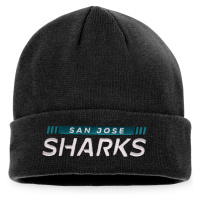 San Jose Sharks zimní čepice Cuffed Knit Black