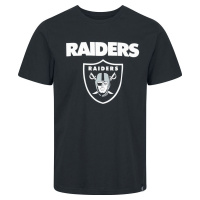 Recovered Clothing NFL Raiders Logo Tričko černá