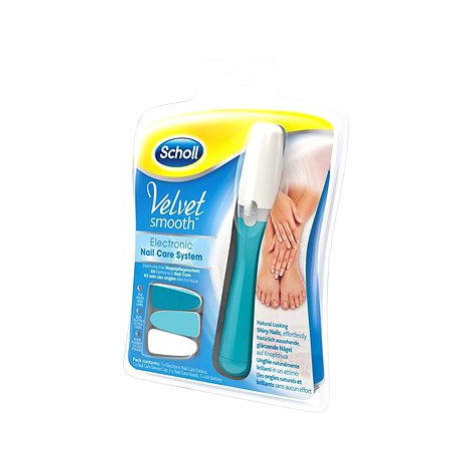 SCHOLL Velvet Smooth Nail Care blue