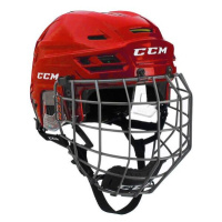CCM Tacks 310 Combo SR Červená Hokejová helma