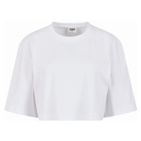 Urban Classics / Ladies Heavy Organic Oversized Cropped Tee white