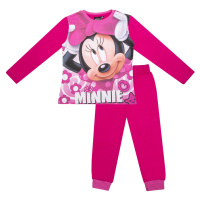 Minnie - licence Dívčí pyžamo - Minnie G-483, růžová tmavší Barva: Růžová
