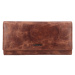 Lagen Dámská kožená peněženka LG-22164 hnědá