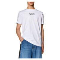 Tričko diesel t-diegor-l15 t-shirt bílá