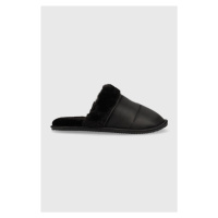 Pantofle Polo Ralph Lauren Kelcie , černá barva