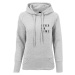 Dámská mikina // Mister Tee / Ladies Never On Time  Hoody grey