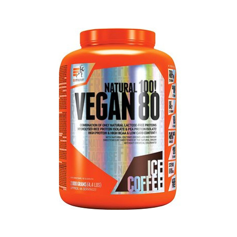 Extrifit Vegan 80 Multiprotein, 2000g, ledová káva