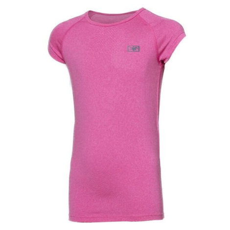 PROGRESS EQ GIRA GIRL SS Dívčí jezdecké triko, růžová, velikost