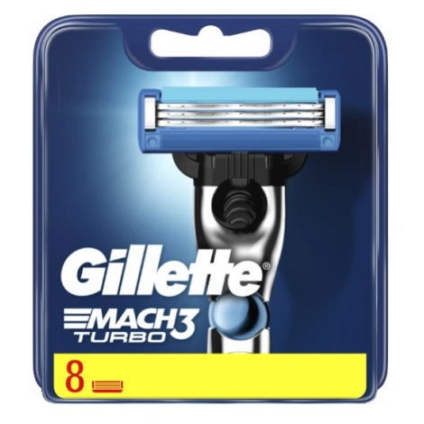 Gillette Náhradní hlavice Gillette Mach3 Turbo 8 ks