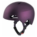 Alpina Sports HACKNEY Dětská cyklistická helma, fialová, velikost