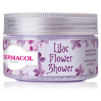 Dermacol Flower Care Lilac cukrový tělový peeling 200 g