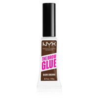 NYX Professional Makeup The Brow Glue gel na obočí odstín 04 Dark Brown 5 g