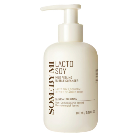 SOME BY MI - LACTOSOY MILD BUBBLE PEELING CLEANSER - Jemný čistící gel se sójovým fermentem 180 