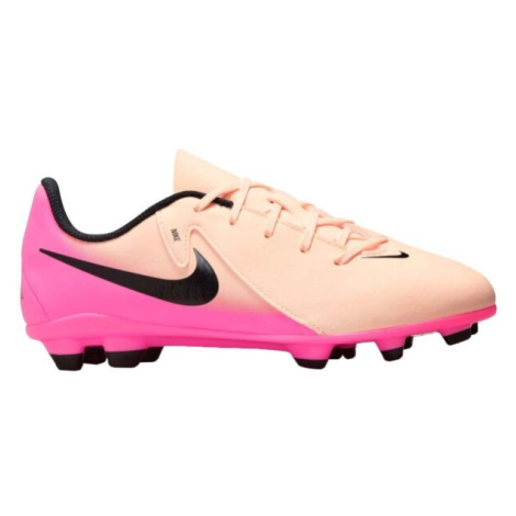 Nike JR PHANTOM GX II CLUB FG/MG Dětské kopačky, oranžová, velikost 34