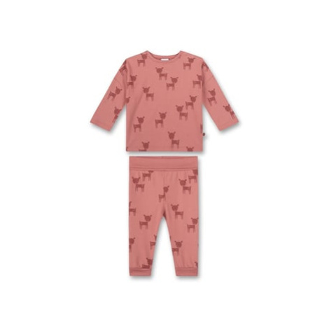 Sanetta Pyžamo Bambi tmavě růžové Sanetta Kidswear