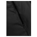 Oboustranná černá dlouhá dámská vesta (V723)