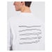 Elliker Rill Stick Print Short Sleeve T-Shirt WHITE