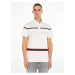 Krémové pánské polo tričko Tommy Hilfiger - Pánské