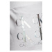 Calvin Klein Calvin Klein Jeans dámské bílé teplákové kraťasy SHINE LOGO KNIT SHORT