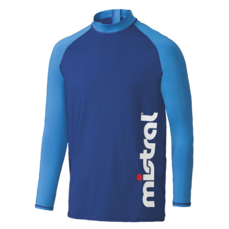 Mistral Pánské koupací triko s dlouhými rukávy UV 50+ (navy modrá / modrá) Mistrall