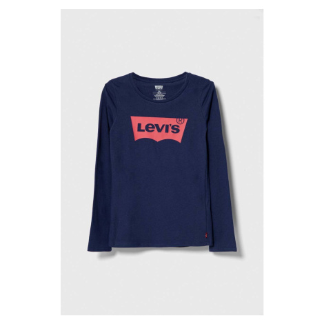 Dětská bavlněná košile s dlouhým rukávem Levi's Levi´s