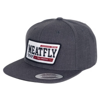 Meatfly kšiltovka Hornet Snapback Racing Dark Grey | Šedá