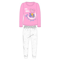 Prasátko Pepa licence Dívčí pyžamo Prasátko Peppa 5204888, růžová Barva: Růžová