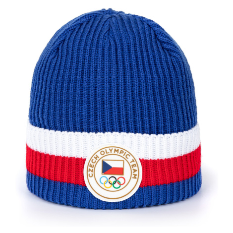 Olympijská kolekce Česká republika - RAŠKOVKA 2 Pletená zimní čepice z olympijské kolekce