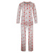 Arenda dámské dlouhé pyžamo 2297 růžová