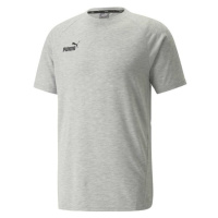 Puma TEAMFINAL CASUALS TEE Pánské triko, šedá, velikost
