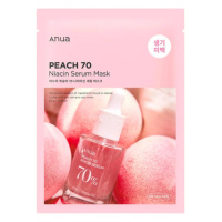 ANUA - Peach 70 Niacin Serum Mask - Rozjasňující a hydratační plátýnková maska 25 ml